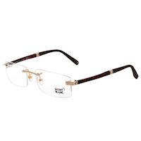 萬寶龍MONTBLANC 無框光學眼鏡 (金色) MB449