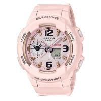 【CASIO】BABY-G 引領潮流系列粉嫩時尚休閒錶-粉紅色 (BGA-230SC-4B)