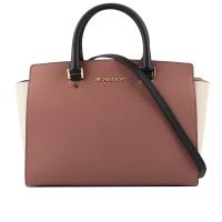 MICHAEL KORS 金logo防刮皮革手提二用天使包大(拼色) 30T4MLMS7T 701