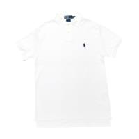 Ralph Lauren 小馬球經典戰馬短袖POLO衫-白/黑