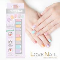 【LOVE NAIL】持久指甲油貼-水鑽珠寶盒系列(繚漾甜心冰鑽)