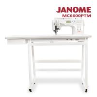 JANOME MC6600P電腦型縫紉機 送大型縫紉桌