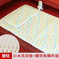 凱蕾絲帝-3D挑高透氣 可水洗 循環散熱 嬰兒床墊 60x120cm -三款可選