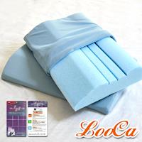 LooCa 黑絲絨綠能兩用寶背紓壓枕(2入)《快速到貨》