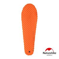 Naturehike 輕量TPU單人木乃伊蛋巢手動充氣睡墊 橙色