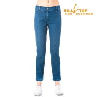 【hilltop山頂鳥】女款保暖牛仔褲H31FK4寶藍