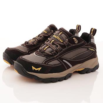 GOODYEAR-戶外旅行者-反毛真皮防潑水踏青鞋-MO73413咖(男款)
