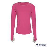拓荒者 女款涼感長袖圓領衫