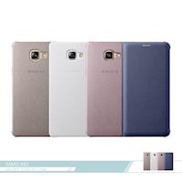 Samsung三星 原廠Galaxy A7 (2016)專用 皮革翻頁式皮套 可插卡/側掀書本保護套 (台灣公司貨)