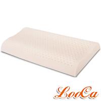LooCa 加強透氣型工學乳膠枕-小童枕2入