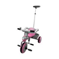 【久達尼】手控三輪車 (粉) TCV-T500