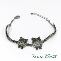 蒂菲雅Terre Verte 施華洛世奇晶飾 貓頭鷹手鍊 - CH-2311