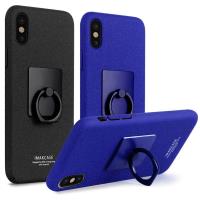 Imak Apple iPhone X 創意支架牛仔殼