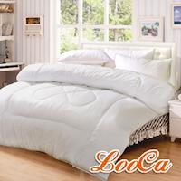 LooCa 咖啡紗竹炭纖維溫控被2入