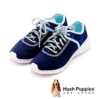 Hush Puppies DIBAYA CYPRESS系列 綁帶機能運動鞋 女鞋-深藍(另有灰)