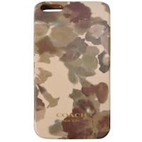 COACH 塗鴉 iPhone 5 手機保護殼(褐灰)