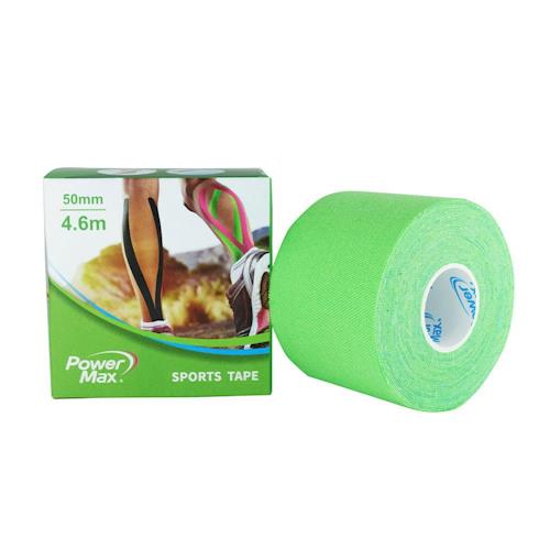 PowerMax 運動肌效能貼布/給力貼 50mm(單捲)-草綠 