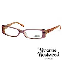 Vivienne Westwood 光學鏡框★骨棒龐克造型★英倫龐克風/平光鏡框(粉晶紫) VW175E01