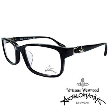 Vivienne Westwood 英國Anglomania側接金屬經典土星光學眼鏡(黑+銀)AN285E01