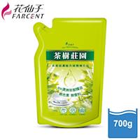 【花仙子】茶樹超濃縮700g洗碗精補充包2入