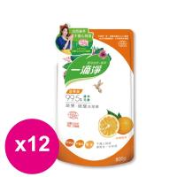 楓康一滴淨蘆薈多酚洗潔精-柑橘植萃 800gX12包