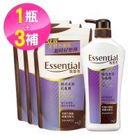 逸萱秀 瞬效美型抗亂翹洗髮乳700ml+補充包550ml(3入)