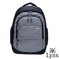 Lynx - 山貓商務休閒款多隔層機能後背包-共2色