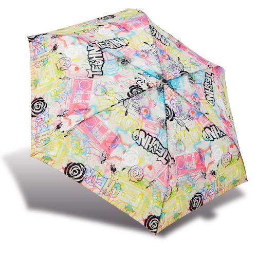 RAINSTORY雨傘-街頭塗鴉抗UV輕細口紅傘