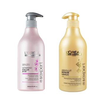 LOREAL professionnel 洗髮精500ML(絲漾博賦活/絲漾護色)