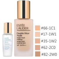 ESTEE LAUDER 粉持久微霧光澤水粉底30ml+原生露15ml