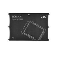 JJC 4張Micro SD記憶卡儲存盒MCH-SD4GR黑色(名片型)