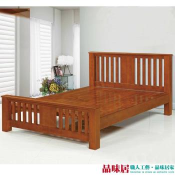 【品味居】謝特 時尚3.5尺實木單人床台(不含床墊)