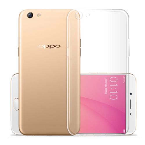 水漾 OPPO R9s Plus一體全包式帶防塵塞TPU手機軟殼-透明