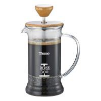 TIAMO 多功能1401木蓋濾壓壺2杯份 300cc(HG2120)