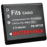 Kamera 鋰電池 for Casio NP-120 (DB-NP-120)