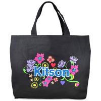 Kitson LA 歡愉花園大托特包(黑)