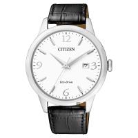 CITIZEN 星辰 光動能紳士手錶 白x黑 40mm BM7300-09A