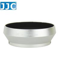 JJC奧林巴斯Olympus副廠遮光罩LH-48B遮光罩LH-J48B銀色SILVER相容原廠Olympus遮光罩適MZD 17mm 1:1.8 ED