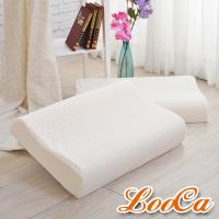 LooCa 特大型-頂級HT工學型乳膠枕2入