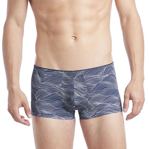 2(X)IST Sliq Micro 超低腰四角褲 (藍白印花)