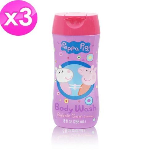 【 Peppa Pig】卡通沐浴乳(8oz/236ml) 3入組