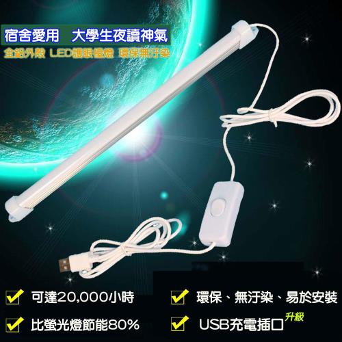 【易麗特】多用途護眼USB LED燈條-1入