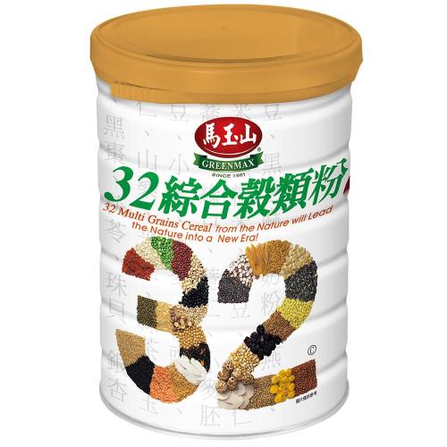 馬玉山 活力32穀粉4罐+1袋