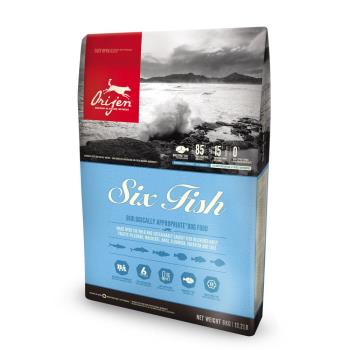 【Orijen】渴望 成犬 六種鮮魚+海藻配方 犬糧 6公斤 X 1包 買大送小
