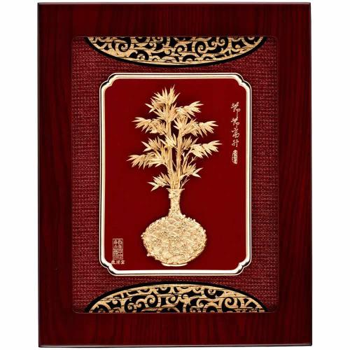 My Gifts-立體金箔畫-節節高升(平安系列 27x34cm)