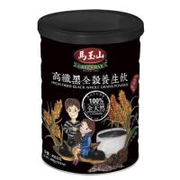 馬玉山 高纖黑全穀養生飲450g x6罐