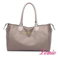 【Lemio】韓版時尚防潑水牛津布梯形兩用單肩包
