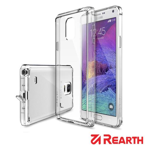 Rearth 三星 Galaxy Note 4 高質感透明保護殼(送保貼)