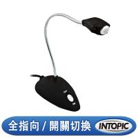 INTOPIC 廣鼎 360度桌上型麥克風(JAZZ-019)