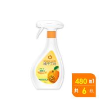 橘子工坊浴廁清潔劑-制菌活力480MLx6瓶